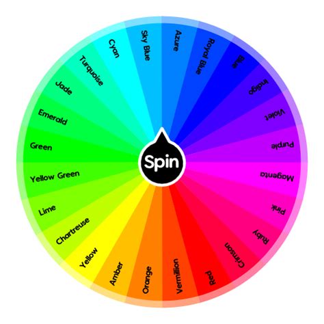 rainbow spinning wheel online.